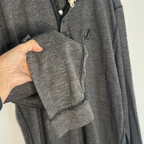 NEW Salute Levelwear NHL Tampa Bay Lightning Long Sleeve Polo Grey XXL Hockey - Picture 5 of 12